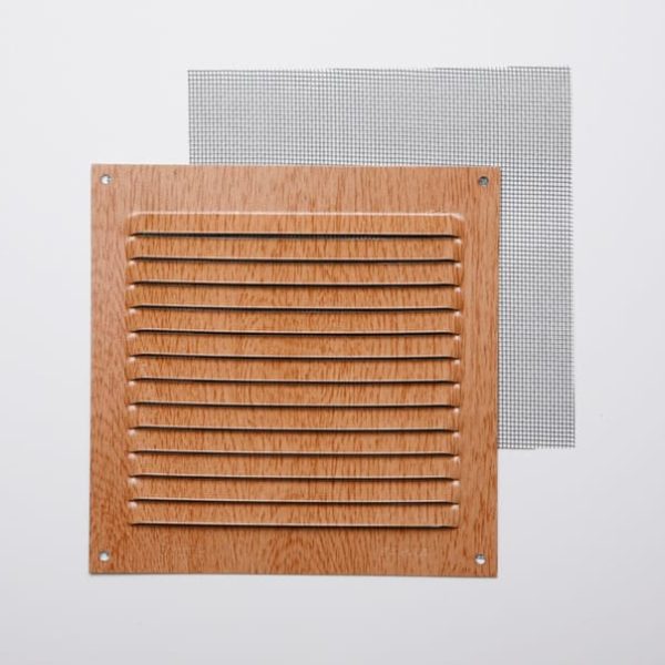 Grelha de Ar 15x15 cm em Madeira de Faia